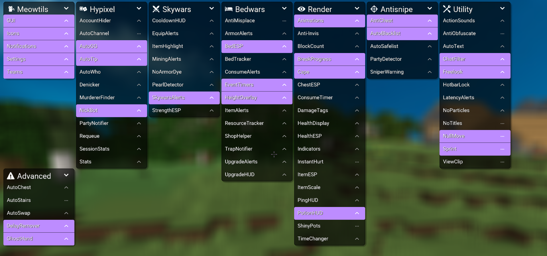 Meowtils GUI